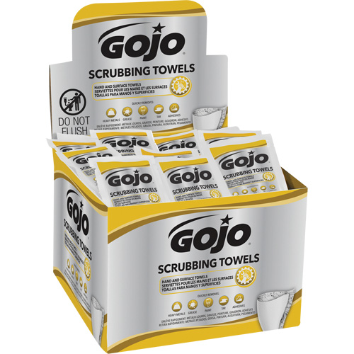 Scrubbing Towels, 80 Wipes, 12-1/4" x 10-1/2" Air Extreme Inc.