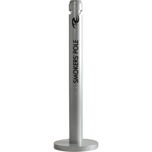 Cendriers Smokers' Pole, Sur pied, Aluminium, Hauteur 41" Air Extreme Inc.