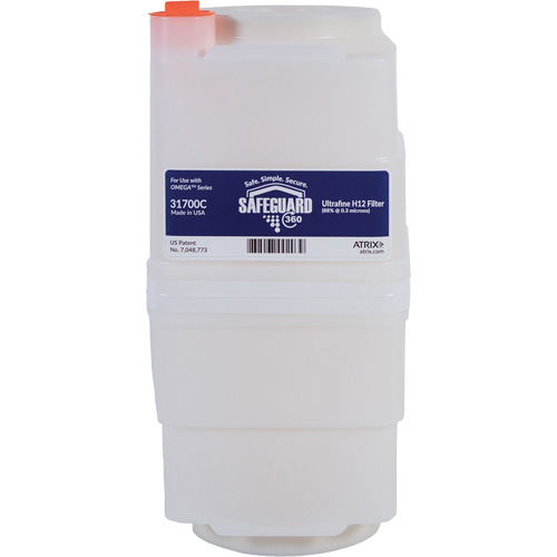 Filtre pour aspirateurs portables SafeGuard 360, Cartouche, Pour 1 gal. US Air Extreme Inc.