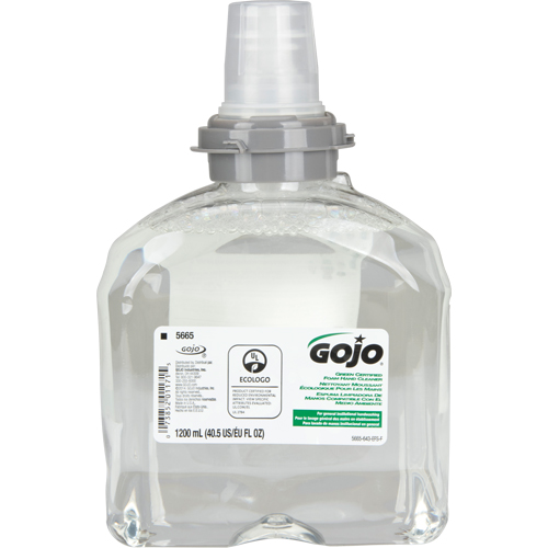Nettoyant pour les mains &eacute;cologique TFX, Mousse, 1,2 L, Sans parfum Air Extreme Inc.