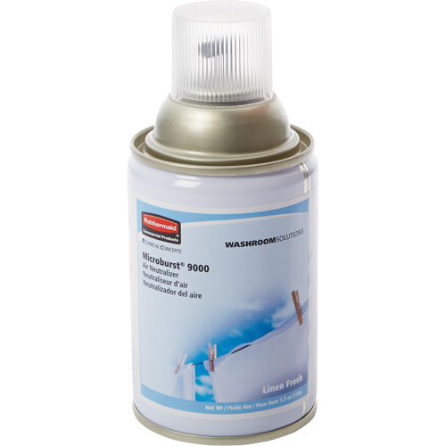 Microburst&reg; 9000 Dispenser Refills, Linen Fresh, Aerosol Can Air Extreme Inc.