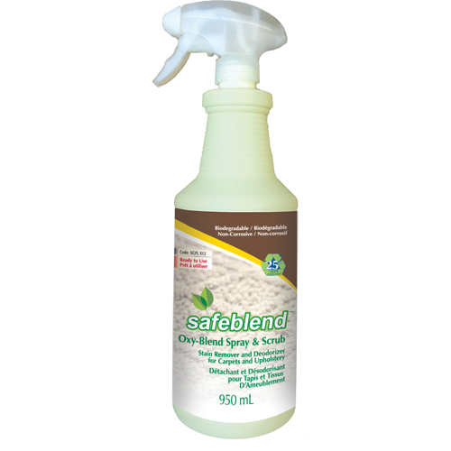Stain Remover & Deodorizer for Carpets and Upholstery, 950 ml, Trigger Bottle Air Extreme Inc.