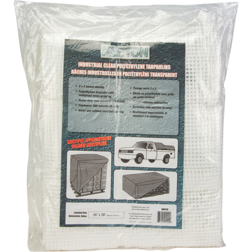 Clear Tarp, 60' x 40' x 8 mils Air Extreme Inc.