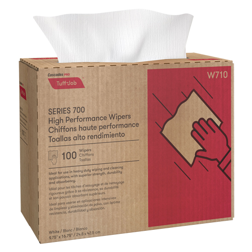 Pro Tuff-Job Wipers, Heavy-Duty, 9-3/4" L x 16-1/4" W Air Extreme Inc.