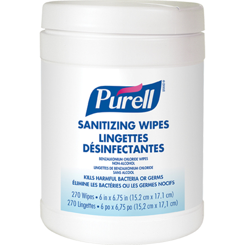 Lingettes antiseptiques pour les mains, Contenant Air Extreme Inc.