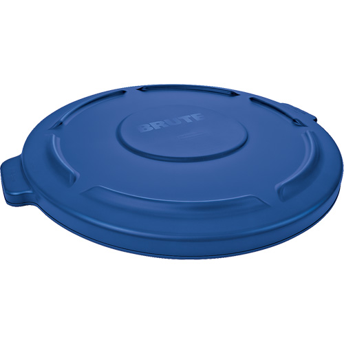 Couvercle rond pour poubelle Brute, Couvercle plat, Plastique, Convient aux contenants 22-1/4" dia. Air Extreme Inc.