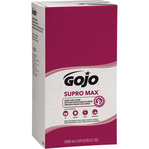 SUPRO MAX Hand Cleaner or GOJO&reg; PRO TDX Dispenser, Lotion, 5000 ml, Refill, Cherry Air Extreme Inc.