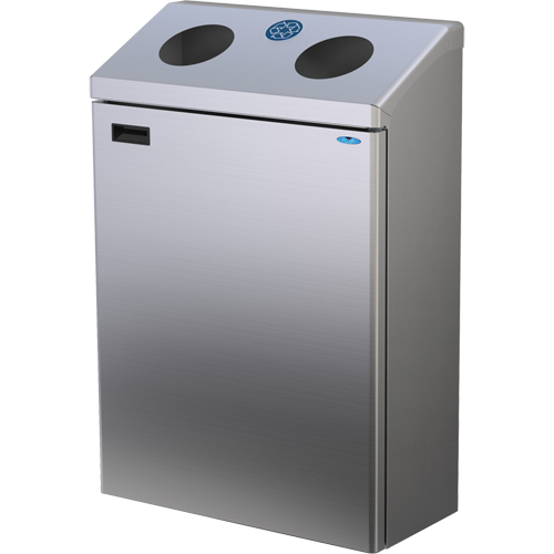 Station de recyclage murale, Vrac, Acier inoxydable, 29 gal. Air Extreme Inc.