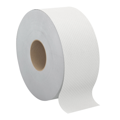 Pro Select Toilet Paper, Jumbo Roll, 2 Ply, 500' Length, White Air Extreme Inc.