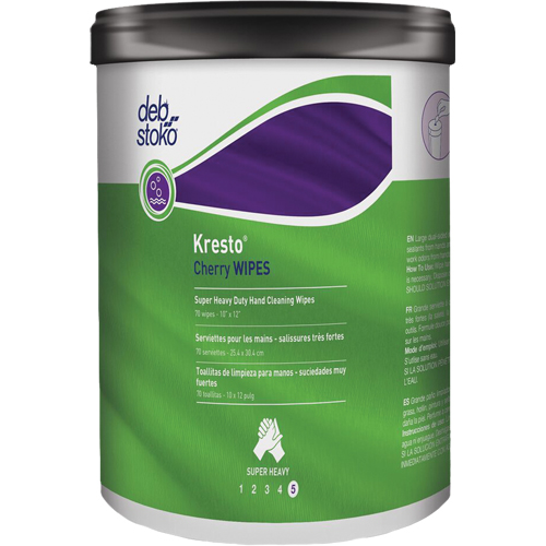Lingettes Cherry Kresto, 70 lingettes, 10" x 12" Air Extreme Inc.