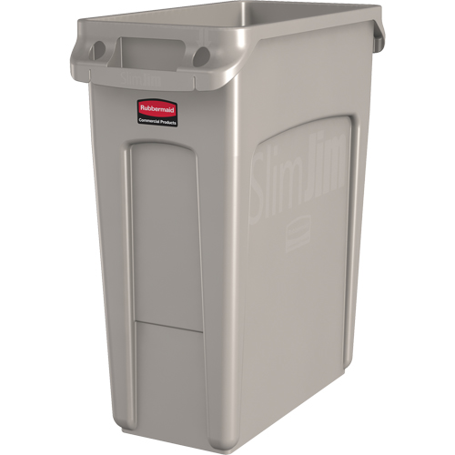 Slim Jim&reg; Vented Containers, Deskside, Polyethylene, 16 US gal. Air Extreme Inc.