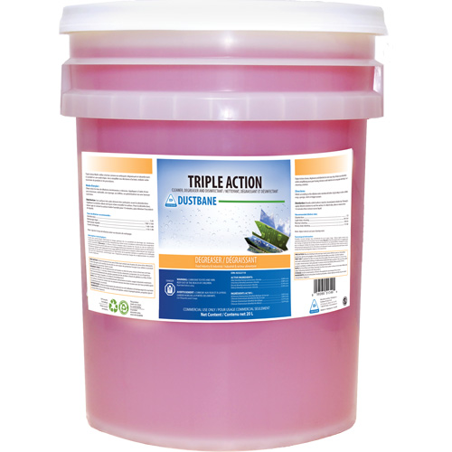 Nettoyant et d&eacute;graissant d&eacute;sinfectant Triple Action, 20 L, Seau Air Extreme Inc.