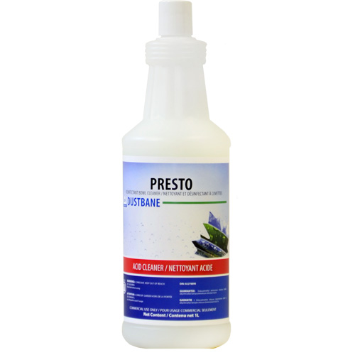 Presto Disinfectant Bowl Cleaner, 1 L, Bottle Air Extreme Inc.