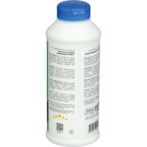 Nettoyant pour les mains biod&eacute;gradable, Poudre, 0,406 lb, Bouteille, Parfum&eacute; Air Extreme Inc.
