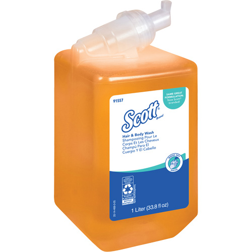 Scott&reg; Essential Hair and Body Wash, 1000 ml, Fresh Scent, Bottle Air Extreme Inc.