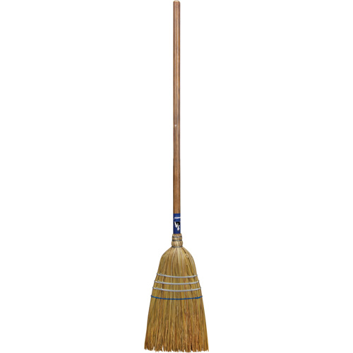 Industrial Corn Broom, 3-String, Wood Handle Air Extreme Inc.