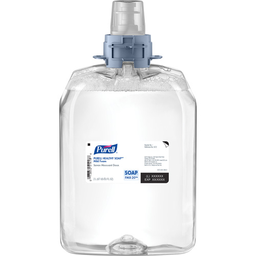 Healthy Soap FMX-20 Mild Handwash, Foam, 2 L, Unscented Air Extreme Inc.