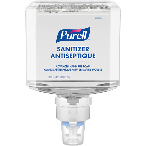 D&eacute;sinfectant pour les mains avanc&eacute; en mousse ES8, 1200 ml, Cartouche de recharge, 70 % alcool Air Extreme Inc.