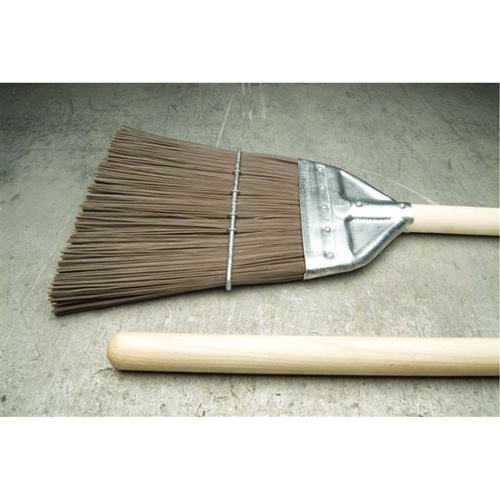 Railroad Broom, Wood Handle, Polypropylene Bristles, 55" L Air Extreme Inc.