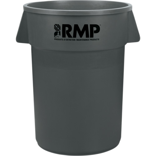 Garbage Bin, Polyethylene, 44 US gal. Air Extreme Inc.
