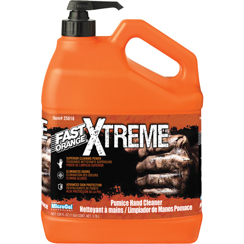 Xtreme Professional Grade Hand Cleaner, Pumice, 3.78 L, Pump Bottle, Orange Air Extreme Inc.