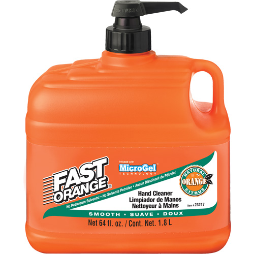 Hand Cleaner, Lotion, 1.89 L, Pump Bottle, Orange Air Extreme Inc.
