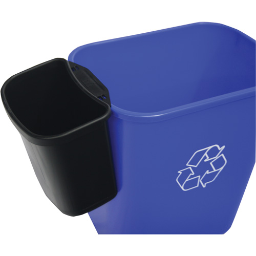 Waste Container, Deskside, Polyethylene, 4-1/4 US Qt. Air Extreme Inc.