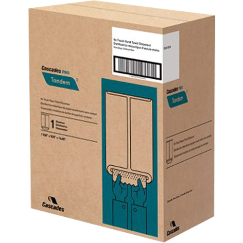 Pro Tandem Hand Towel Dispenser, No-Touch, 11.5" W x 9" D x 16.6" H Air Extreme Inc.