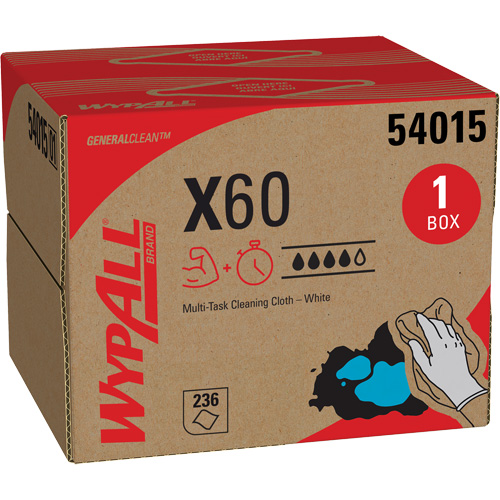 X60 Wipers, All-Purpose, 16-3/4" L x 11" W Air Extreme Inc.