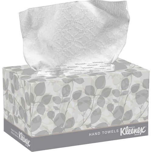 Essuie-mains Kleenex dans une boîte POP-UP*, 1 pli, 10-1/2" lo x 9" la, 120 /pqt Air Extreme Inc.