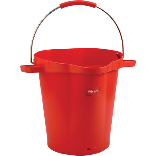Seau hygi&eacute;nique pour service alimentaire, Rouge, 5 gal. US Air Extreme Inc.