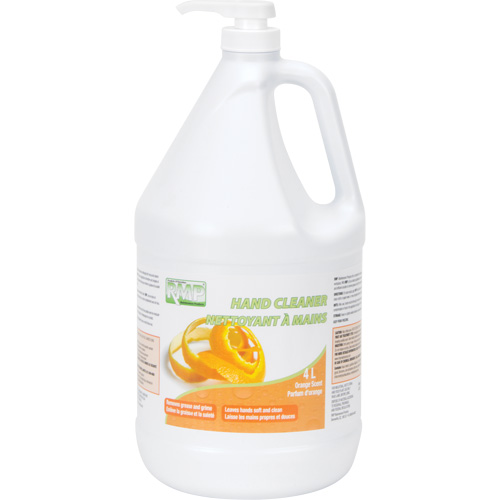 Nettoyant pour les mains &agrave; l'orange, Cr&egrave;me, 4 L, Cruche, Orange Air Extreme Inc.