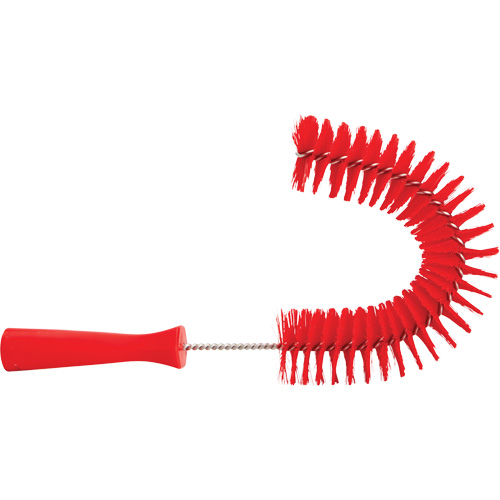 Hooked Brush, Medium/Stiff Bristles, 15-1/2" Long, Red Air Extreme Inc.