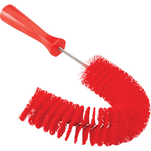 Hooked Brush, Medium/Stiff Bristles, 15-1/2" Long, Red Air Extreme Inc.