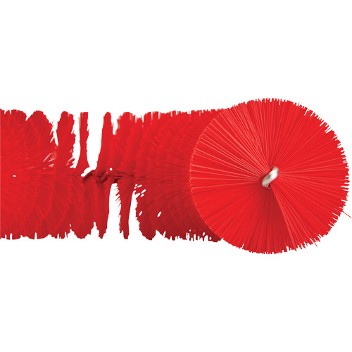 Hooked Brush, Medium/Stiff Bristles, 15-1/2" Long, Red Air Extreme Inc.