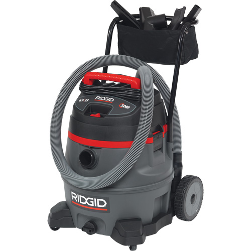 NXT Industrial Vacuum with Cart, Wet-Dry, 6 HP, 14 US Gal. (53 Litres) Air Extreme Inc.