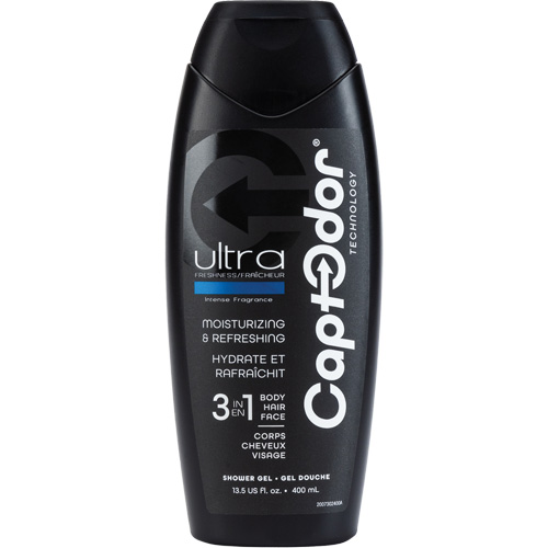 Gel douche 3 en 1, 400 ml, Ultra fraîcheur, Bouteille Air Extreme Inc.