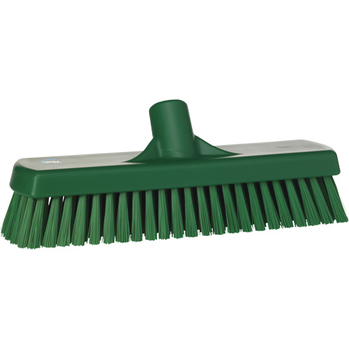 Brosse &agrave; r&eacute;curer pour planchers et murs, Crins Ferme, 12", Polyester, Vert Air Extreme Inc.