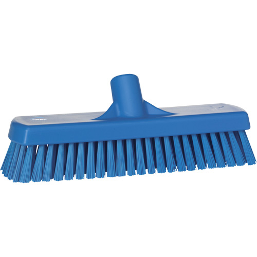 Brosse &agrave; r&eacute;curer pour planchers et murs, Crins Ferme, 12", Polyester, Bleu Air Extreme Inc.