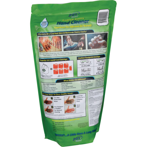 Nettoyant pour les mains biod&eacute;gradable, Poudre, 4,5 lb, Pochette, Sans parfum Air Extreme Inc.