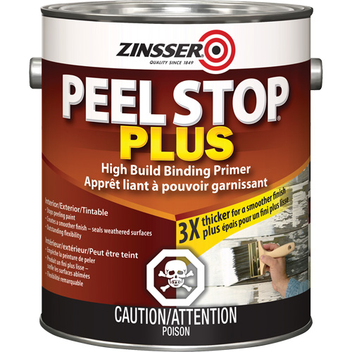 Peel Stop&reg; Plus High Build Binding Primer, 3.78 L, Gallon, White Air Extreme Inc.