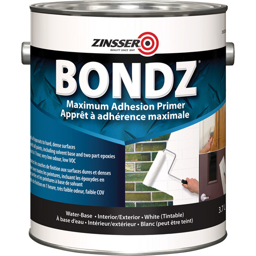 Bondz&reg; Maximum Adhesion Primer, 3.78 L, Gallon, White Air Extreme Inc.