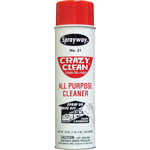 Crazy Clean&reg; All Purpose Cleaner, 20 oz., Aerosol Can Air Extreme Inc.