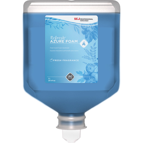 Savon &agrave; mains Refresh Azure, Mousse, 2 L, Parfum&eacute; Air Extreme Inc.