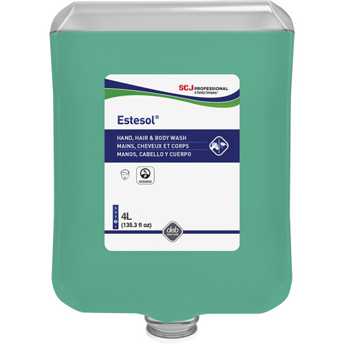 Estesol&reg; Hand, Hair & Body Wash, 4000 ml, Rain Forest, Plastic Cartridge Air Extreme Inc.