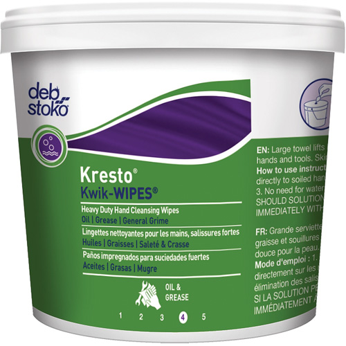 Kresto&reg; Kwik-Wipes&reg; Wipes, 130 Wipes, 12" x 10" Air Extreme Inc.