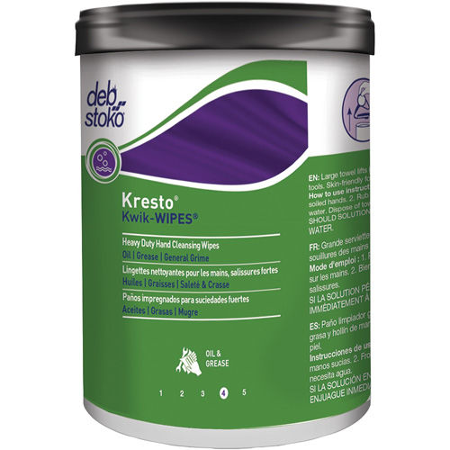 Kresto&reg; Kwik-Wipes&reg; Wipes, 70 Wipes, 12" x 10" Air Extreme Inc.