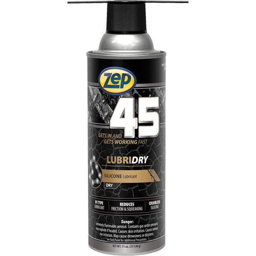 Lubrifiant sec &agrave; base de silicone 45 Lubridry, Canette a&eacute;rosol Air Extreme Inc.