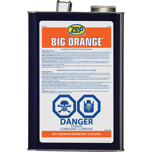 D&eacute;graissant industriel aux agrumes Big Orange, 3,78 L Air Extreme Inc.
