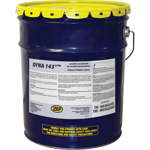 D&eacute;graissant pour laveuse de pi&egrave;ces & nettoyant de r&eacute;servoir froid Dyna 143, Seau Air Extreme Inc.